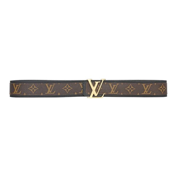 Brown Monogram style Leather Belt Amazing - Image 2