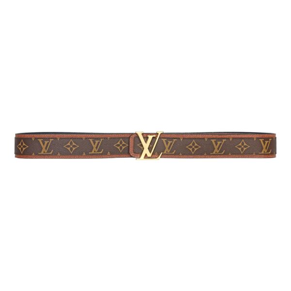 Brown Monogram style Leather Belt Amazing - Image 2