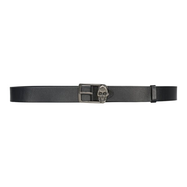 LEATHER BELT SKULL - Image 2