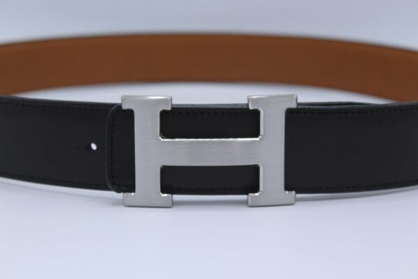 Reversible Buckle Belt Brown&Black 40 mm - Image 8
