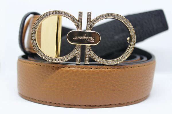 Reversible Leather Belt Double Color Excellent Colors - Image 2