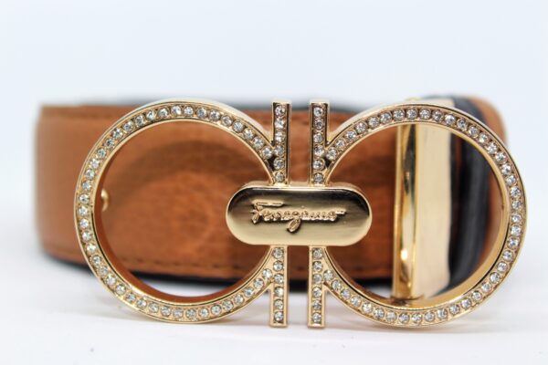 Reversible Leather Belt Double Color Excellent Colors - Image 3