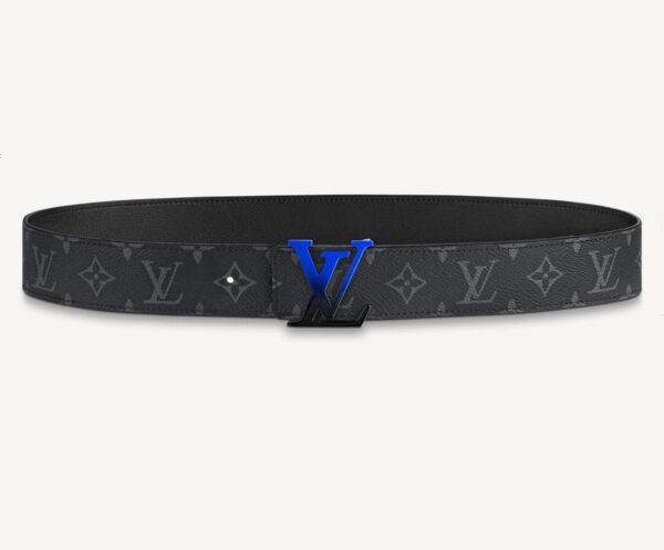 Spray Blue Buckle Belt Reversible - Image 2