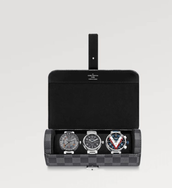 Watch Case Grey Damier - Image 3