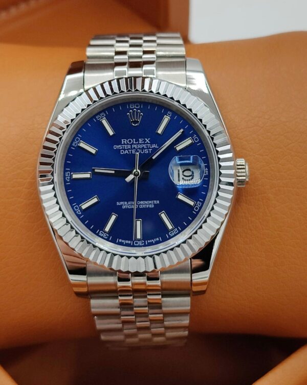 ROLEX DATEJUST BLUE JUBİLEE BRACELET 41 MM