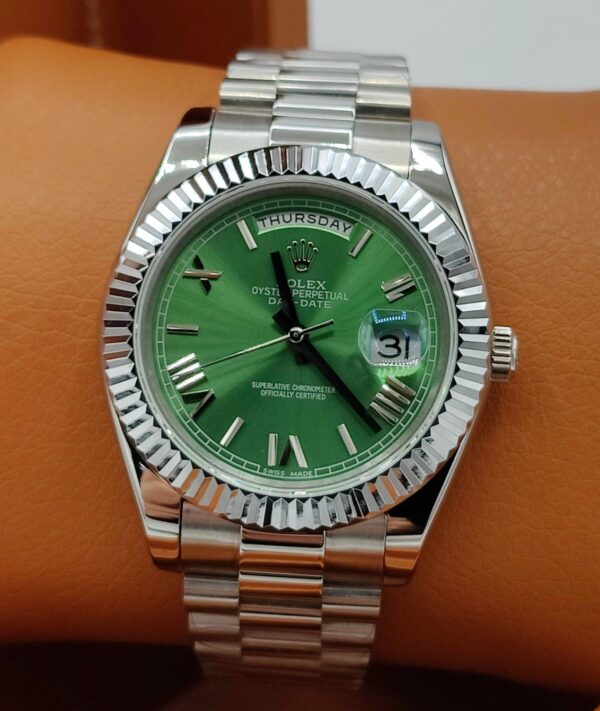 ROLEX  DAYDATE GREEN 41 MM